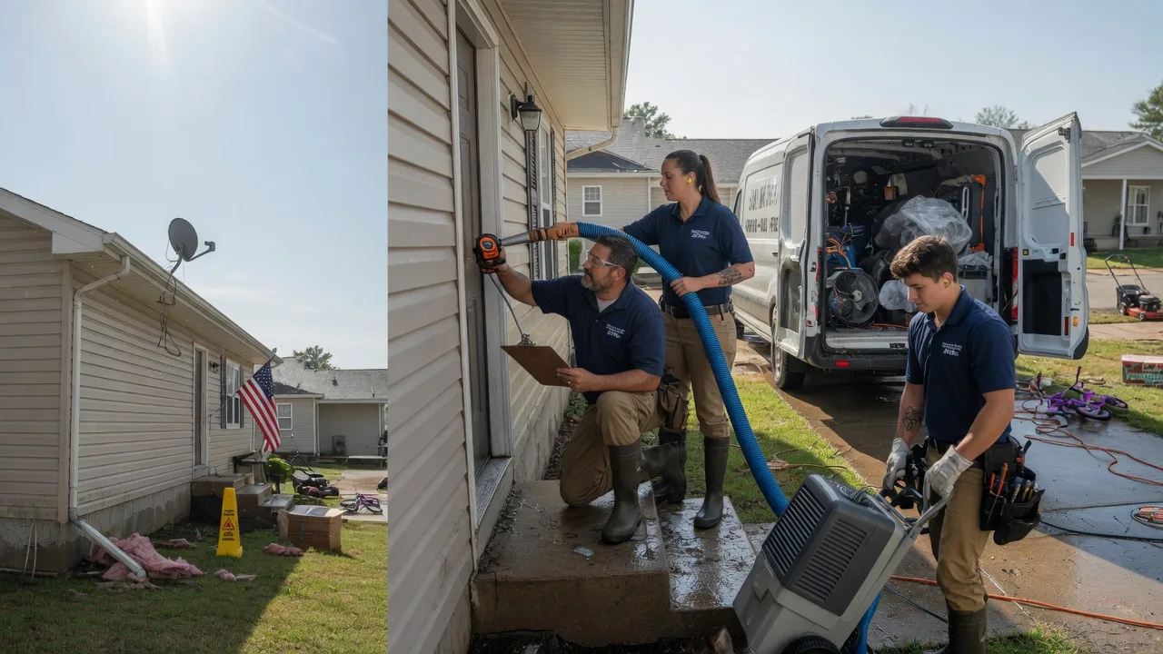 Ceiling Water Damage Restoration in Briceville, TN near me